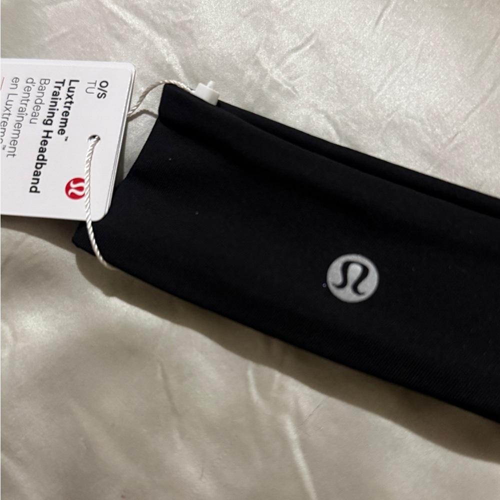 Lululemon Luxtreme Black training Headband